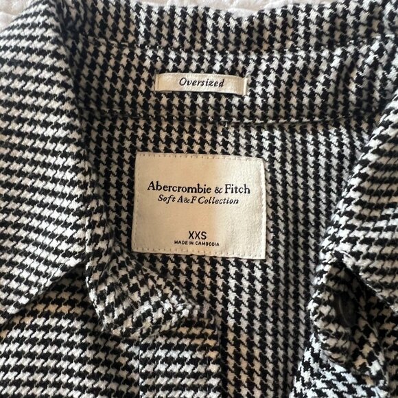 Abercrombie & Fitch Women's Soft Af Oversized Flannel Shirt - Picture 1 of 2